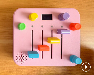 3D printed synthesizer for toddlers lets them produce child-friendly electronic music