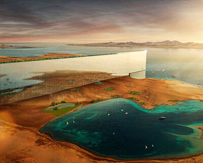 is saudi arabia still building THE LINE, its futuristic desert megacity?