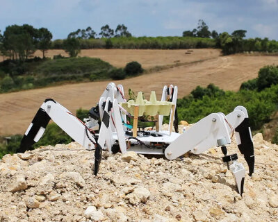 tree-planting robot saves burned land from deforestation by putting seedlings in the ground