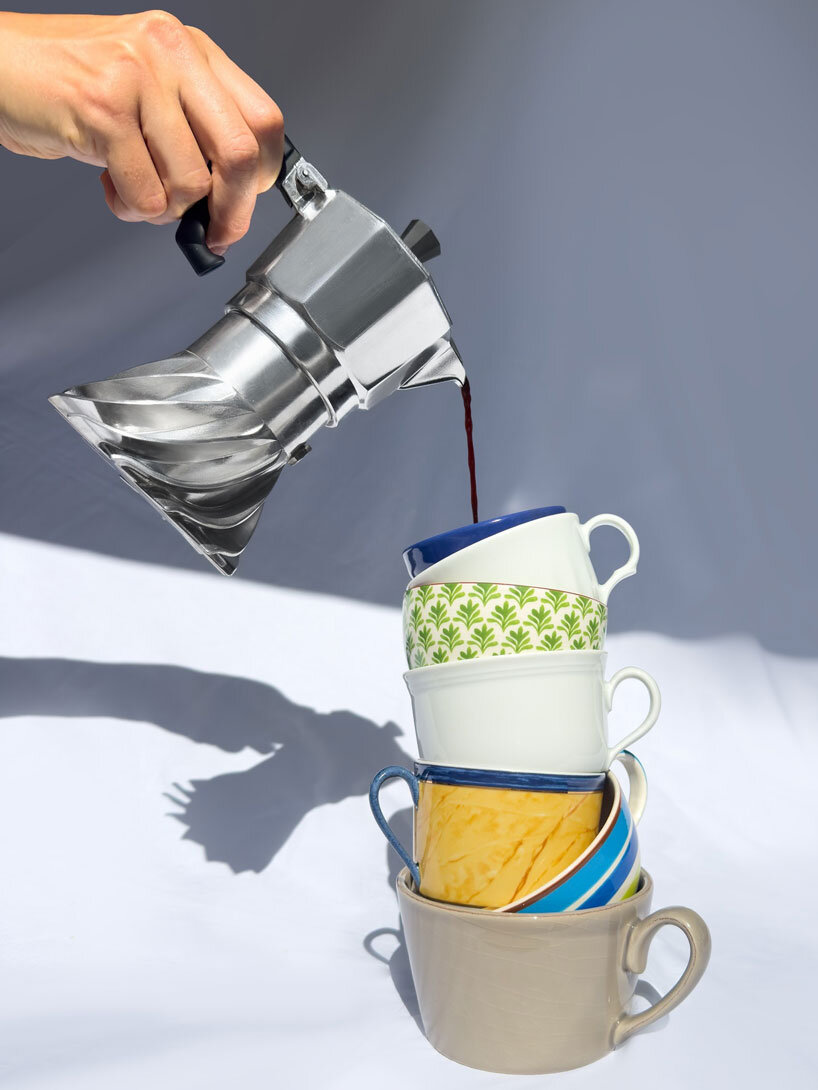 El diseño en espiral de Turbo Moka reinventa la icónica cafetera y mejora la eficiencia energética