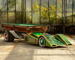from six wheels to integrated pool table, take a look at some of the wackiest vintage cars