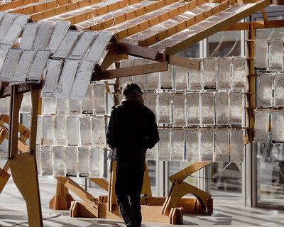 aditya mandlik on turning decomposition into design in a pavilion built with 10,000 worms