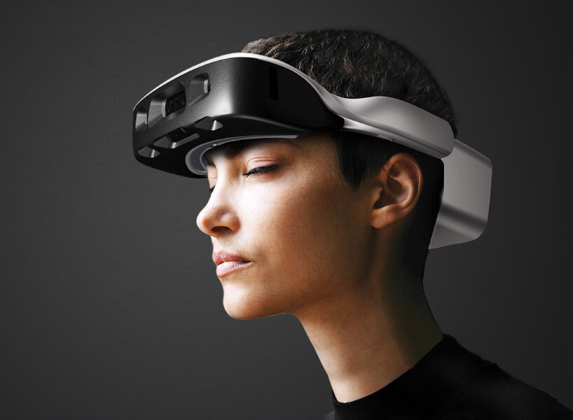 forehead glasses blind people