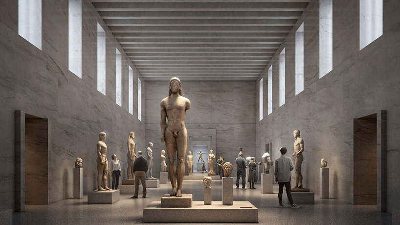 athens' national archaeological museum upgrade by chipperfield and tombazis gains approval