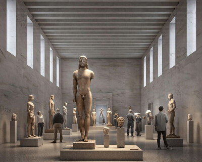 athens' national archaeological museum upgrade by chipperfield and tombazis gains approval