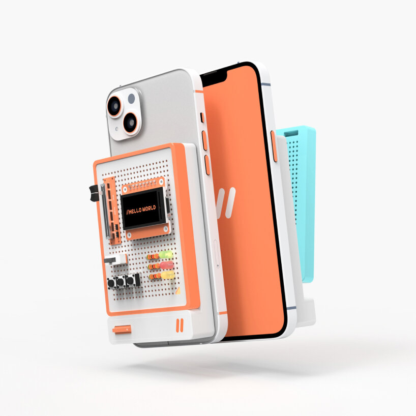 attachable board electronic prototypes