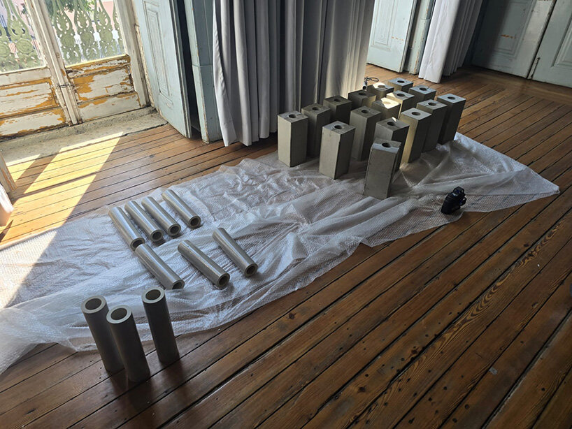 besley & spresser transform asbestos into carbon-negative architectural materials