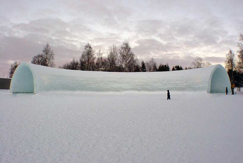 building with snow and ice: ephemeral art and architecture for sub-zero temperatures