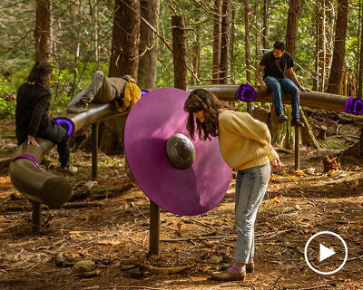 daily tous les jours' installation attunes human voices to forest ecologies in canada