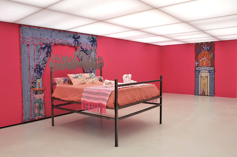 delphine dénéréaz weaves provençal memory into Hermès’ winter windows in shanghai