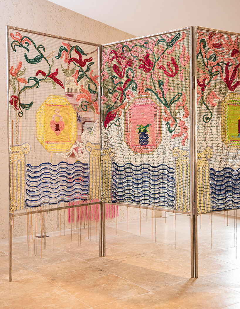 delphine dénéréaz weaves provençal memory into Hermès’ winter windows in shanghai
