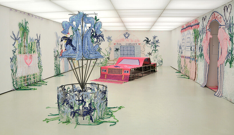 delphine dénéréaz weaves provençal memory into Hermès’ winter windows in shanghai