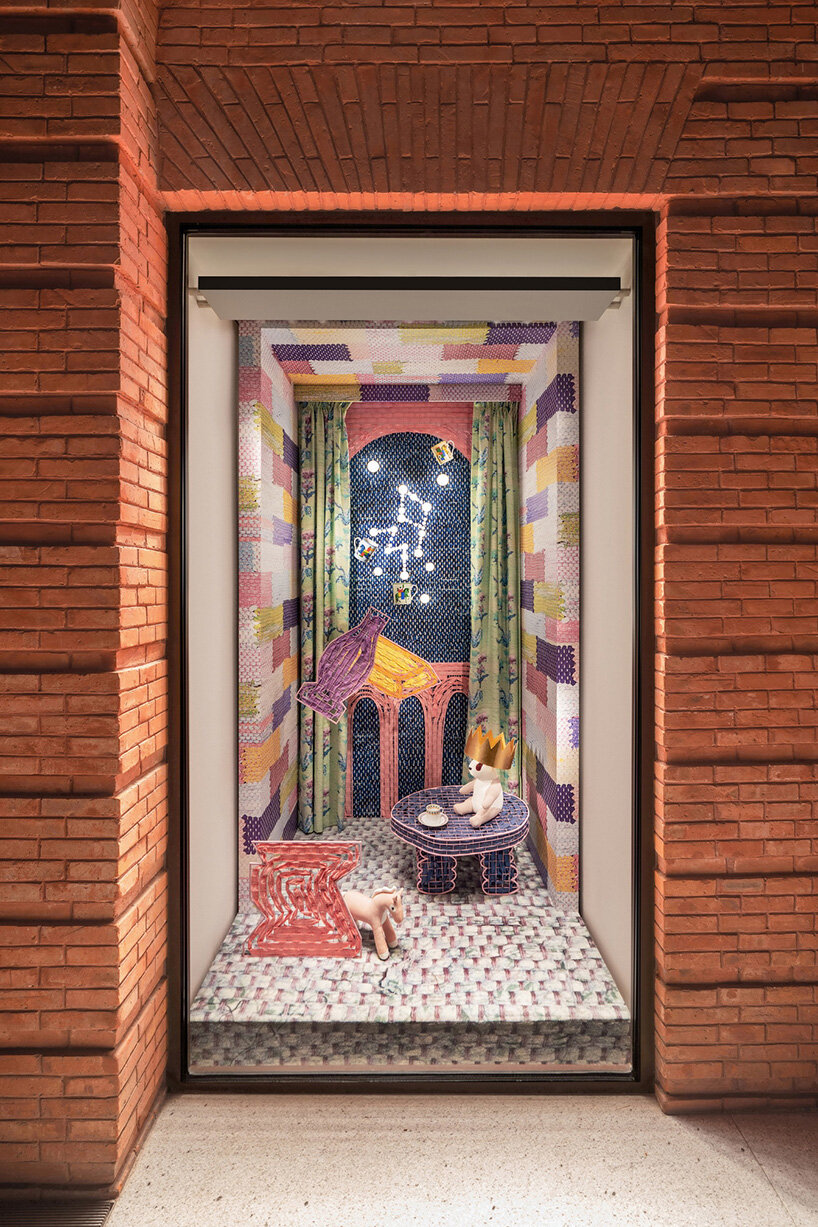 delphine dénéréaz weaves provençal memory into Hermès’ winter windows in shanghai