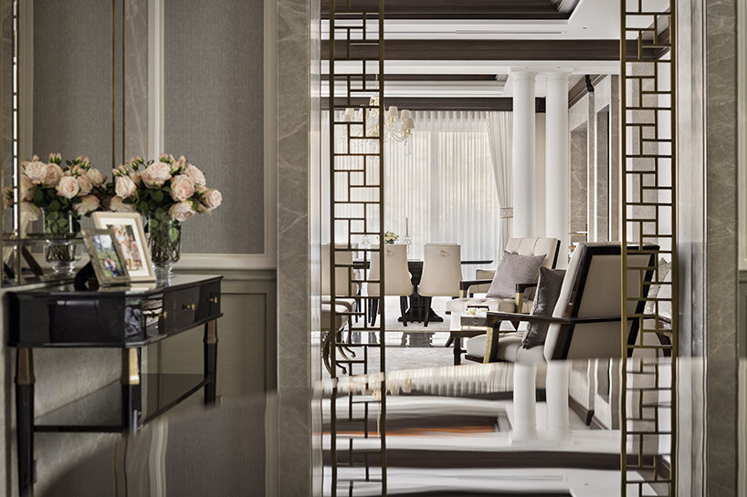 stepped residence embedded into the hillside maximizes views and privacy in india