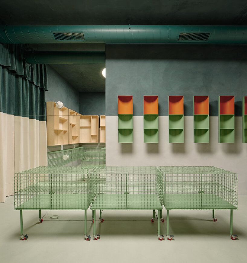 organic marble tables and vibrant hues complete madrid store by lucas y hern&aacute;ndez-gil