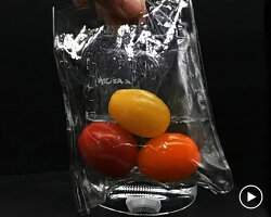 plant-based plastic dissolves in water in just few hours without leaving any residue