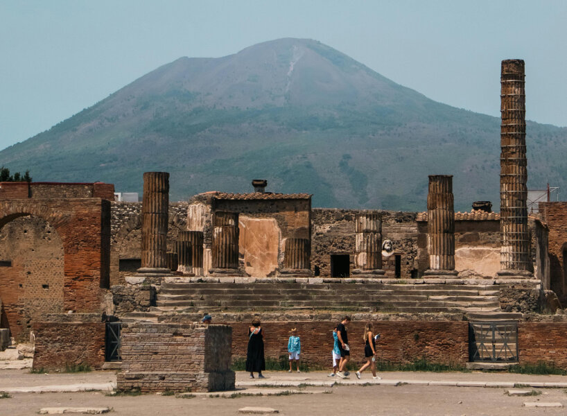 pompeii self-healing concrete