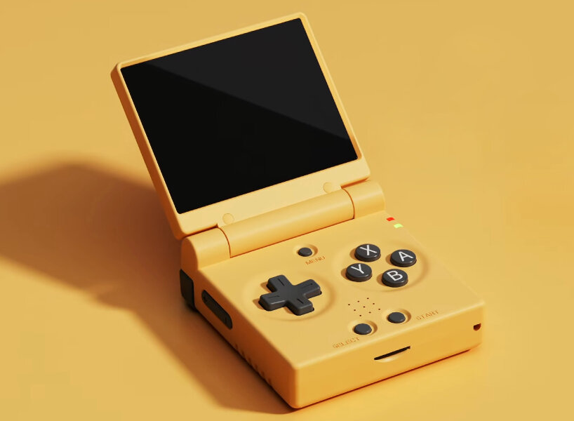 there's a port below for the SD card for personal games