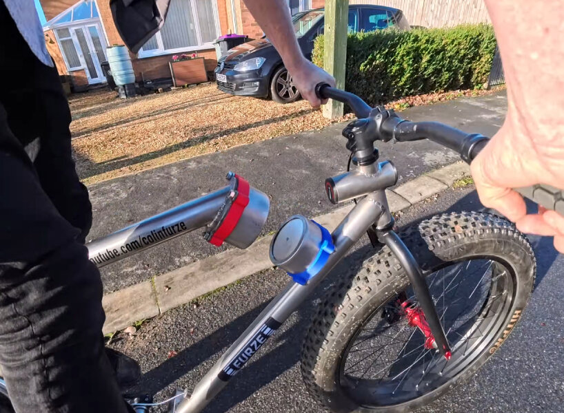 recycled bike magnets