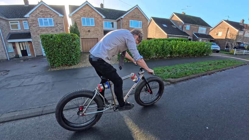 recycled bike magnets