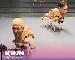 what are musk, zuckerberg and bezos’ robot dogs doing at art basel miami?