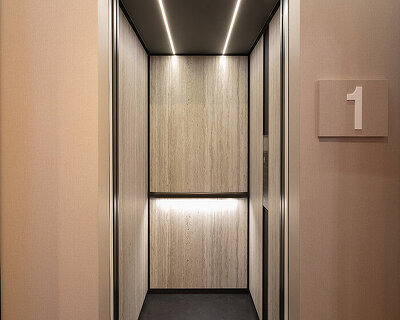 schindler X8 reshapes elevator architecture operating without a shaft or pit