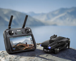 screen remote controller ruko U11MINI 4K (RC3) flies high with phone-free photography