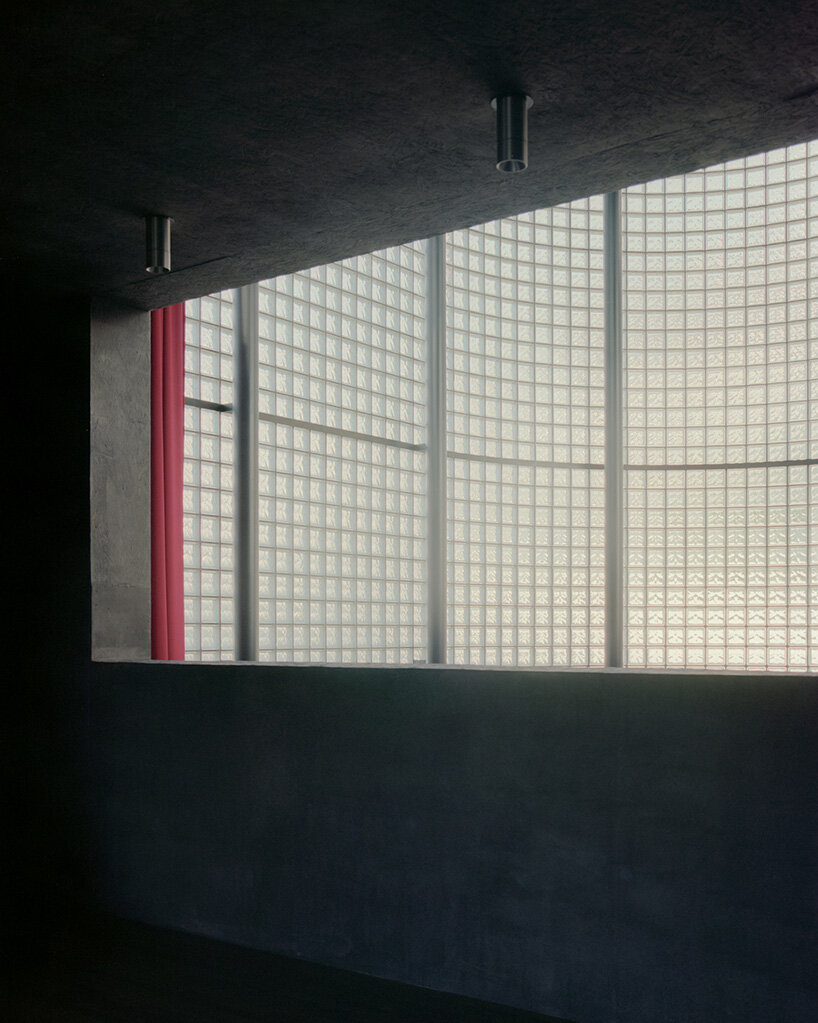 stocker lee architetti wraps MANMADE seoul with textile-like concrete and glass blocks