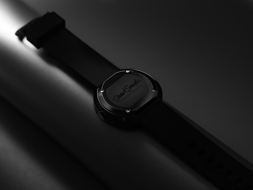 stuart semple creates a watch that smiles at you instead of telling the time