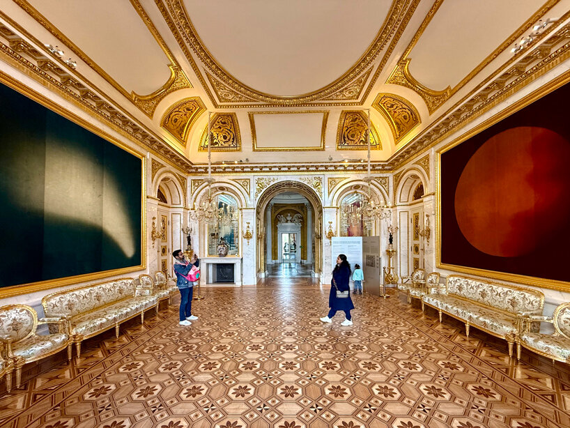 sunlight draws the images in nicolas grospierre's velvet heliograms