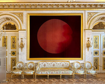 sunlight draws the images in nicolas grospierre's velvet heliograms