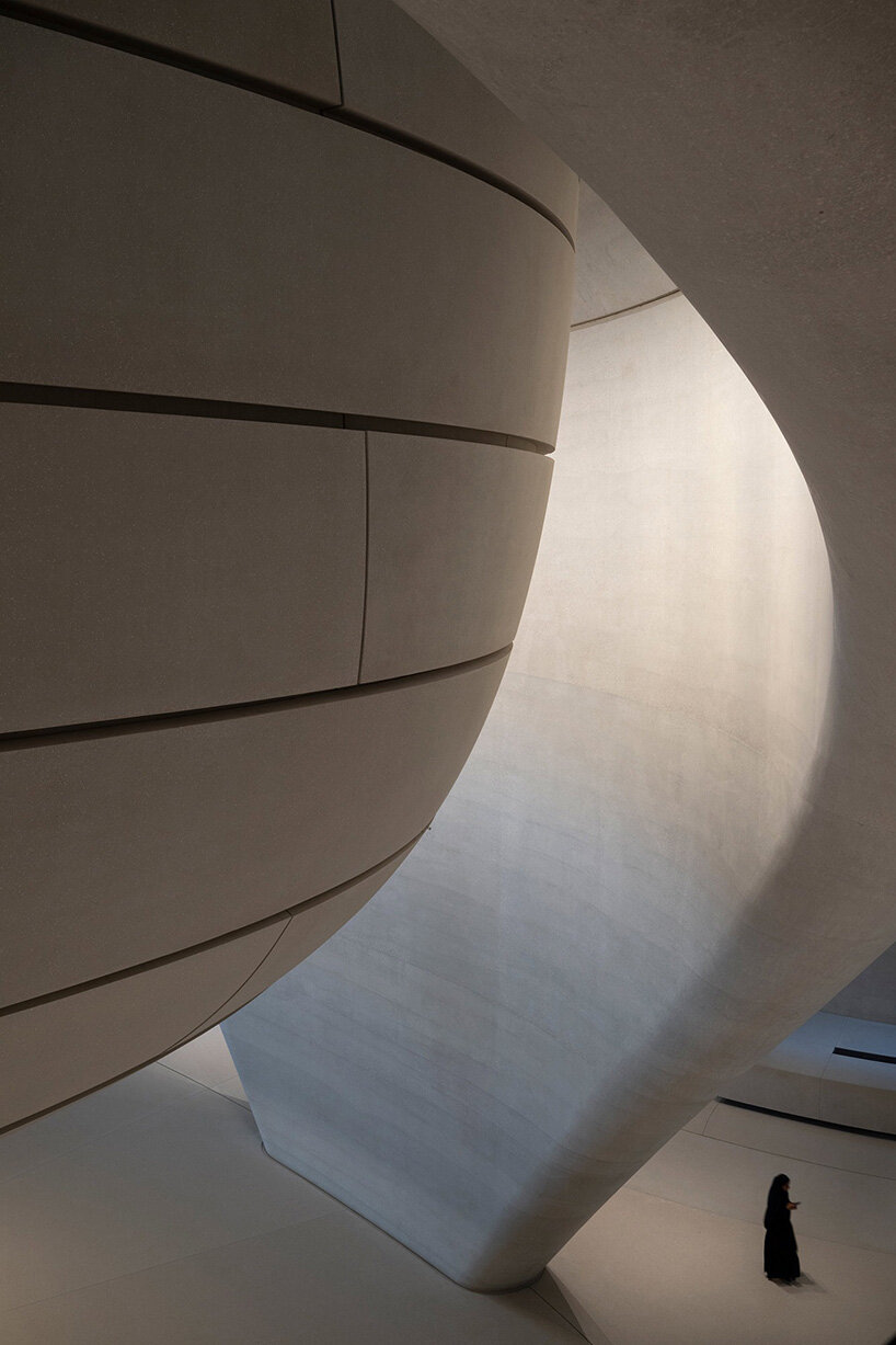 zayed national museum by foster + partners spreads its steel wings over abu dhabi