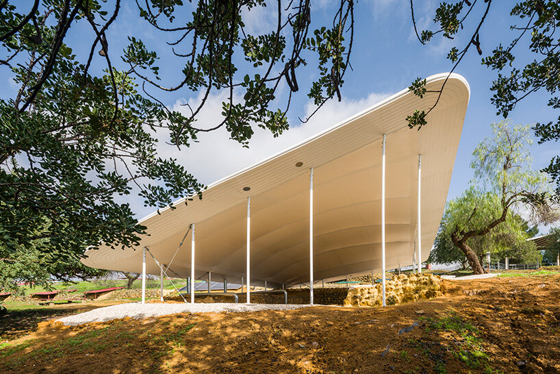 3D printed canopy uses passive environmental control to protect roman tombs in spain