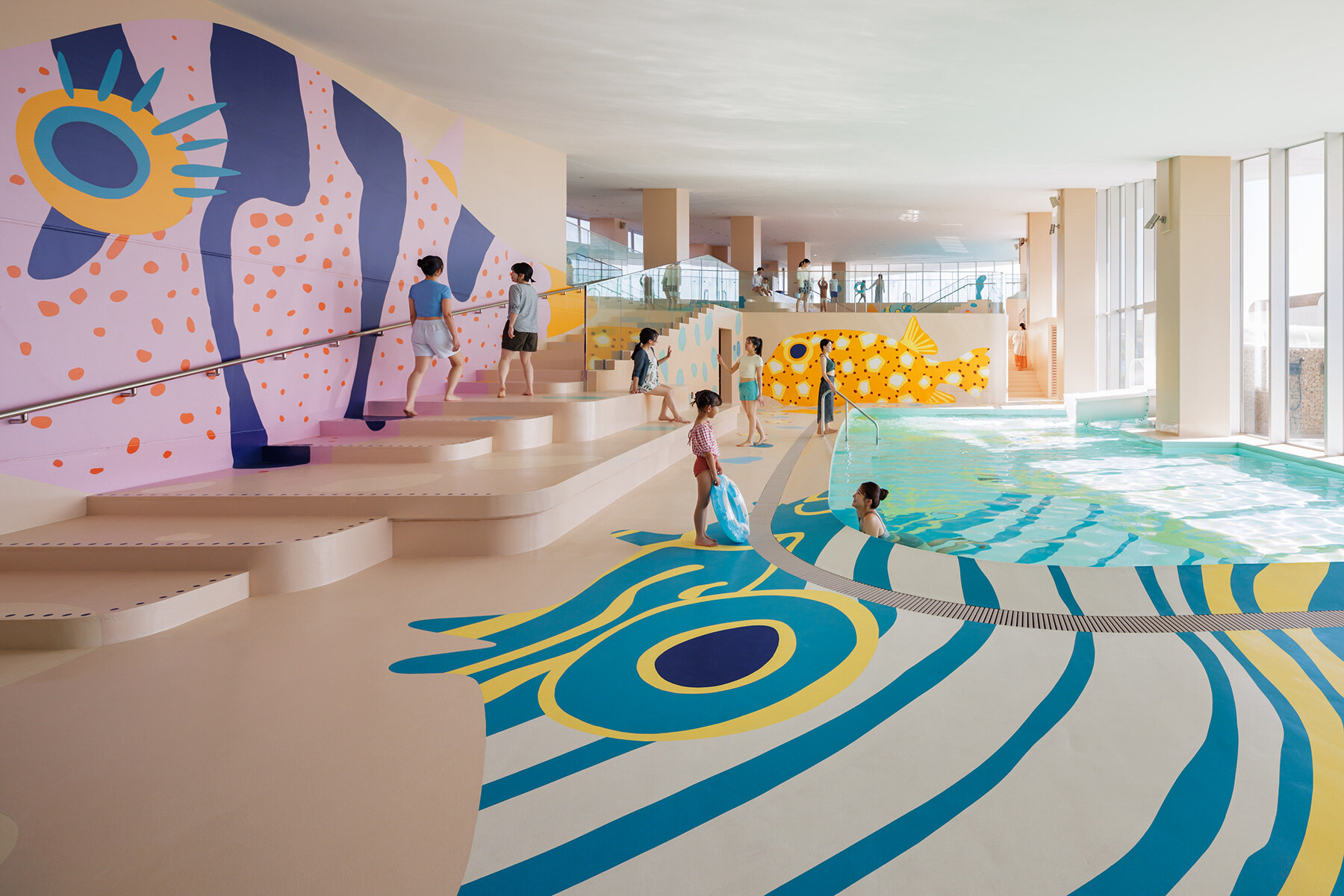 curved-twin-volumes-risonare-shimonoseki-hotel-japan-kanmon-strait-nihon-sekkei-klein-dytham-architecture-designboom-large02