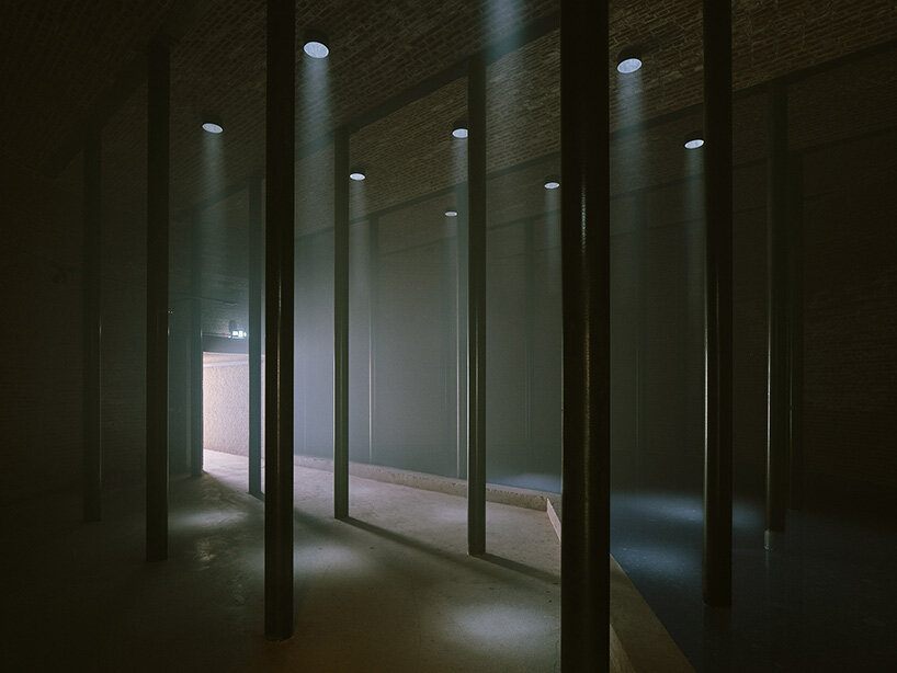 earth-covered domes and brick vaults shape liberation museum of manisa in turkey