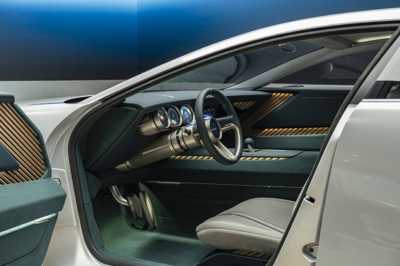 interior view of the vehicle