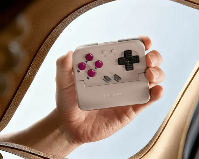 gamesir's pocket taco converts your smartphone into a retro-style handheld console