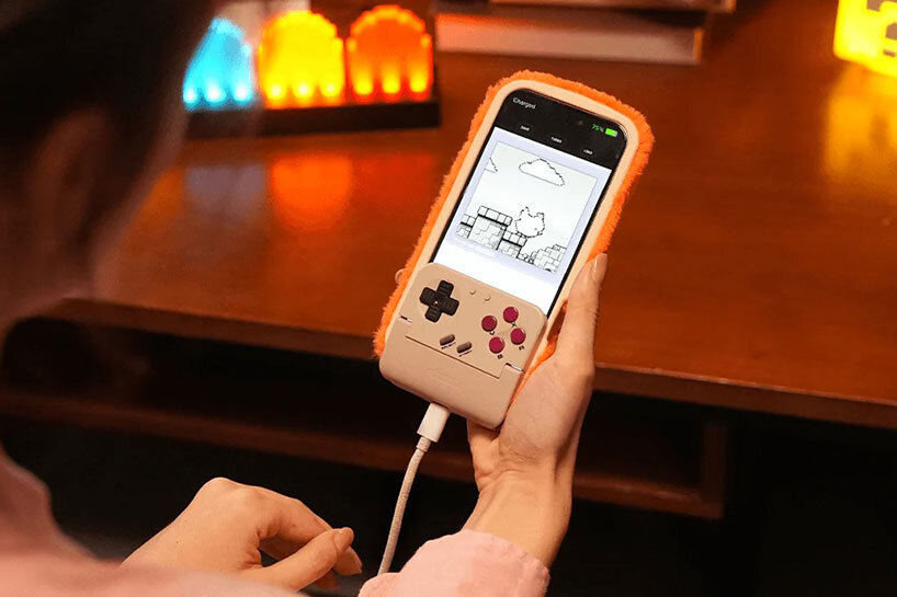 gamesir's pocket taco converts your smartphone into a retro-style handheld console