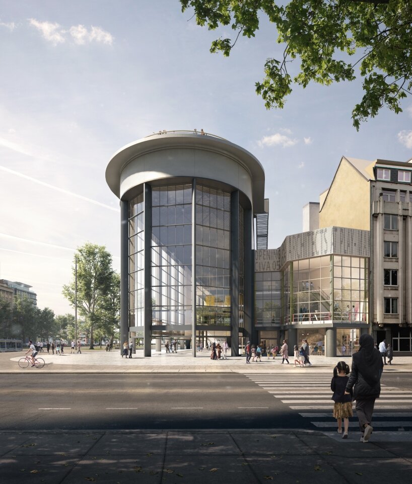 Centro del Canal Pompidou en Bruselas