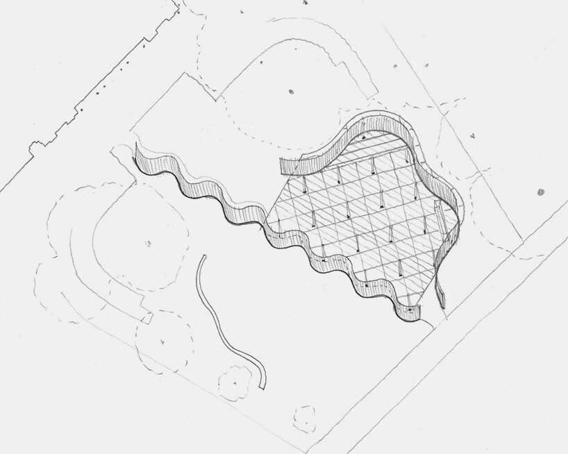 LANZA atelier reveals curving brick design for the 2026 serpentine pavilion