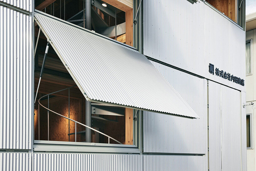 schemata architects transforms japanese machiya townhouse into flexible workspace