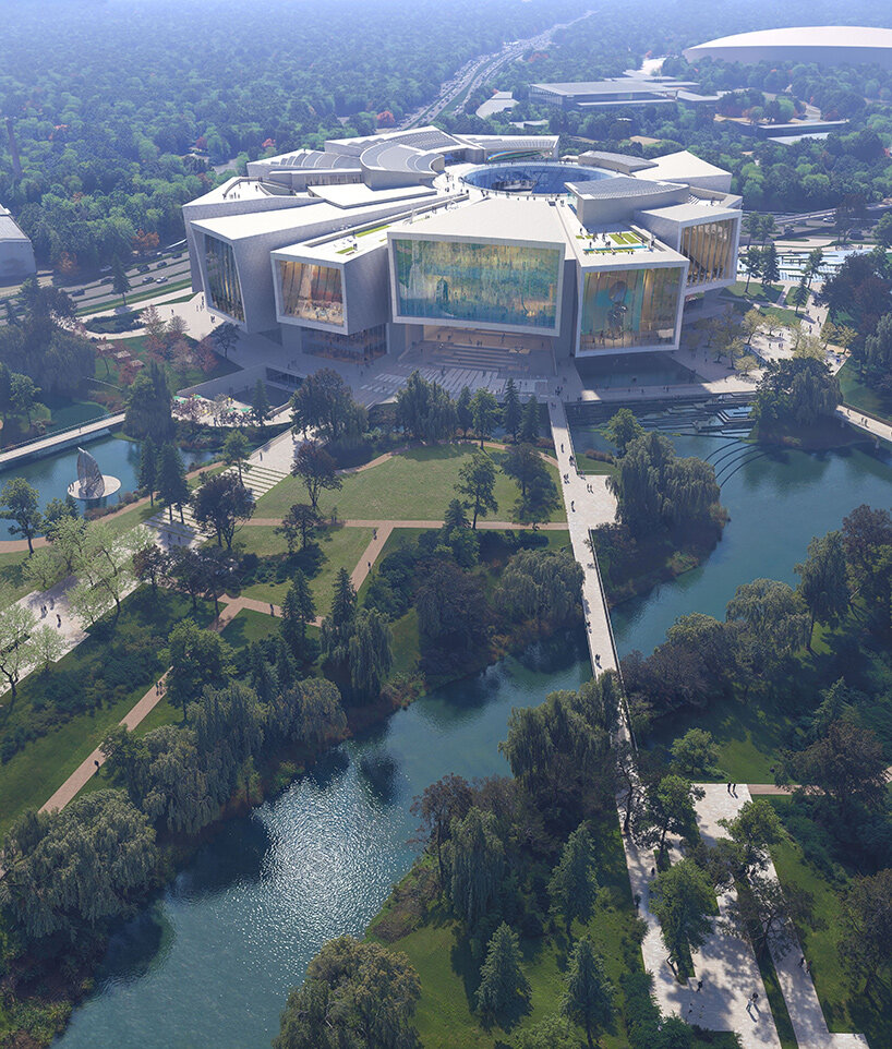 Beijing Art Museum sn&oslash;hetta