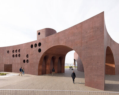 thomas phifer's arched wagner pavilion signals flood-resiliency for lower manhattan
