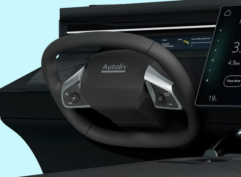 retractable steering wheel autonomous