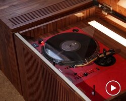an analog hi-fi console translates stanley kubrick’s the shining into domestic furniture