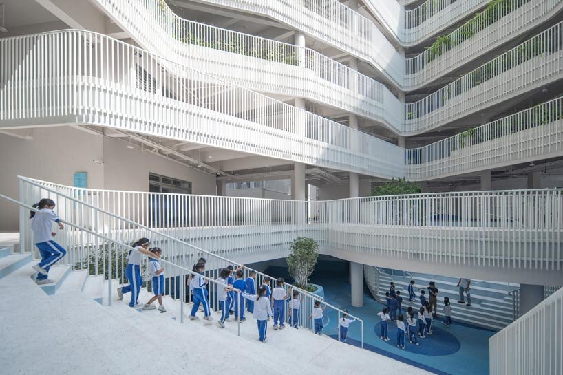 terraced landscapes anchor hands-on learning at shenzhen elementary school