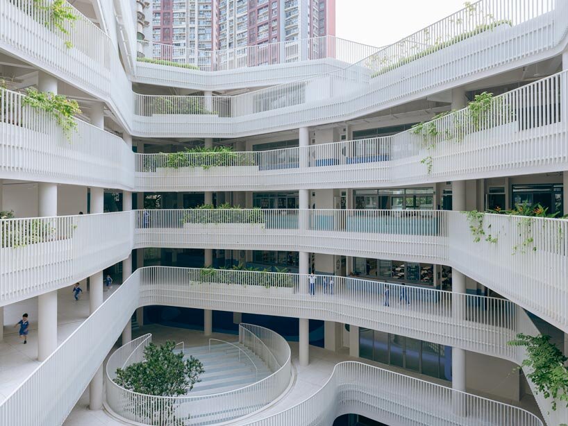 terraced landscapes anchor hands-on learning at shenzhen elementary school