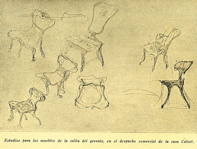 antoni gaud&iacute;&rsquo;s original furniture designs reissued in new collection by BD barcelona - 2