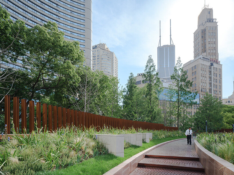 benedetta tagliabue EMBT reshapes century square in shanghai with kaleidoscopic landscape