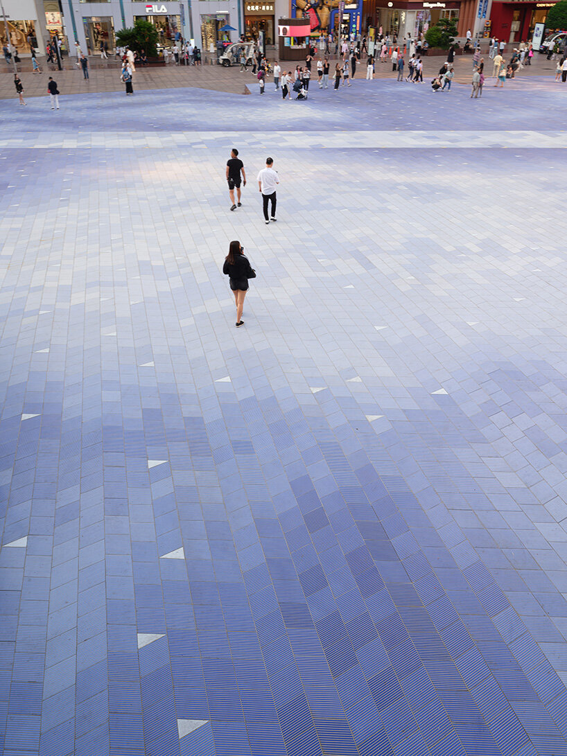 benedetta tagliabue EMBT reshapes century square in shanghai with kaleidoscopic landscape